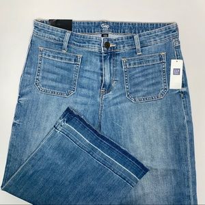 Gap Cropped Flare Jeans, NWT